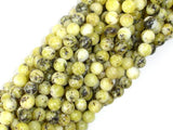 Yellow Turquoise Beads, 6mm Round Beads-Gems: Round & Faceted-BeadBeyond