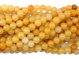 Yellow Aventurine Beads, 6mm(6.7mm) Round Beads-Gems: Round & Faceted-BeadBeyond