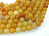 Yellow Aventurine Beads, 10mm(10.5mm) Round Beads-Gems: Round & Faceted-BeadBeyond