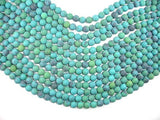 Matte Chrysocolla, 8mm, Round Beads-Gems: Round & Faceted-BeadBeyond