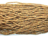 Matte Wood Jasper Beads, 4mm, Round Beads-Gems: Round & Faceted-BeadBeyond