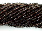 Smoky Quartz, 4mm Faceted Round Beads-Gems: Round & Faceted-BeadBeyond