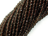 Smoky Quartz, 4mm Faceted Round Beads-Gems: Round & Faceted-BeadBeyond