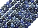 Sodalite Beads, 8mm Faceted Round Beads-Gems: Round & Faceted-BeadBeyond