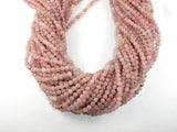 Rhodonite Beads, Light Pink, 4mm, Round Beads-Gems: Round & Faceted-BeadBeyond