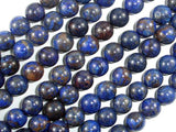 Blue Jasper Beads, 8mm Round Beads-Gems: Round & Faceted-BeadBeyond