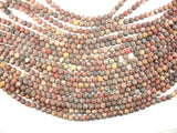 Matte Leopard Skin Jasper Beads, 6mm Round Beads-Gems: Round & Faceted-BeadBeyond