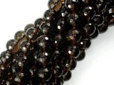 Smoky Quartz Beads, 10mm Faceted Round Beads-Gems: Round & Faceted-BeadBeyond