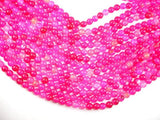 Dragon Vein Agate Beads, Pink, 8mm Round Beads-Agate: Round & Faceted-BeadBeyond