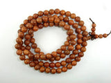 Rosewood Beads, 8mm Round Beads-Wood-BeadBeyond