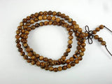 Vietnam Qinan Sandalwood Beads, 6mm(6.3mm) Round Beads, 25 Inch-Wood-BeadBeyond