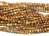 Vietnam Qinan Sandalwood Beads, 8mm(8.3mm) Round Beads, 32 Inch-Wood-BeadBeyond