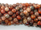 Agate Beads, Round, 7.5mm, 15.5 Inch-Agate: Round & Faceted-BeadBeyond