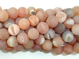 Druzy Agate Beads, Geode Beads, 10mm, Round Beads-Agate: Round & Faceted-BeadBeyond