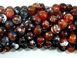 Fire Agate Beads, 8mm Faceted Round-Agate: Round & Faceted-BeadBeyond