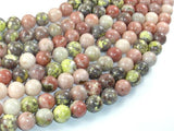 Spicy Jasper Beads, Plum Blossom Jasper, 10mm Round-Gems: Round & Faceted-BeadBeyond