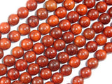 Red Sandalwood Beads, 8mm Round Beads-Wood-BeadBeyond