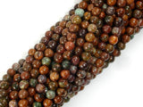 African Green Opal, 4mm(4.5mm) Round Beads-Gems: Round & Faceted-BeadBeyond