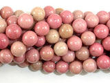 Rhodonite Beads, 10mm, Round Beads-Gems: Round & Faceted-BeadBeyond