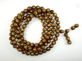 Gold Coral Beads, 8mm Round Beads, Mala Beads-Gems: Round & Faceted-BeadBeyond