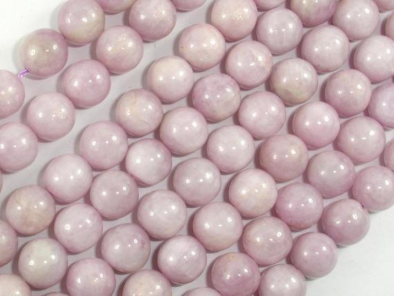 Kunzite Beads, 9mm Round Beads-Gems: Round & Faceted-BeadBeyond