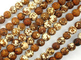 Matte Antique Agate Beads, 8mm Round Beads-Gems: Round & Faceted-BeadBeyond