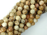 Feldspath Beads, Tiger Jasper Beads, 8mm Round Beads-Gems: Round & Faceted-BeadBeyond