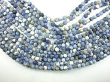 Matte Sodalite Beads, 6mm Round Beads-Gems: Round & Faceted-BeadBeyond