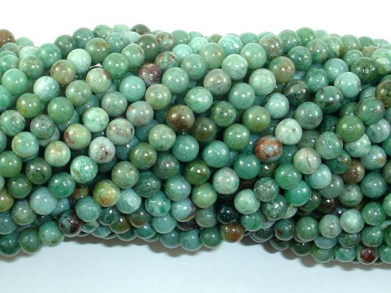 Dragon Blood Jasper Beads, 4mm, Round Beads-Gems: Round & Faceted-BeadBeyond