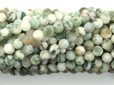 Matte Tree Agate Beads, Round, 6mm-Gems: Round & Faceted-BeadBeyond