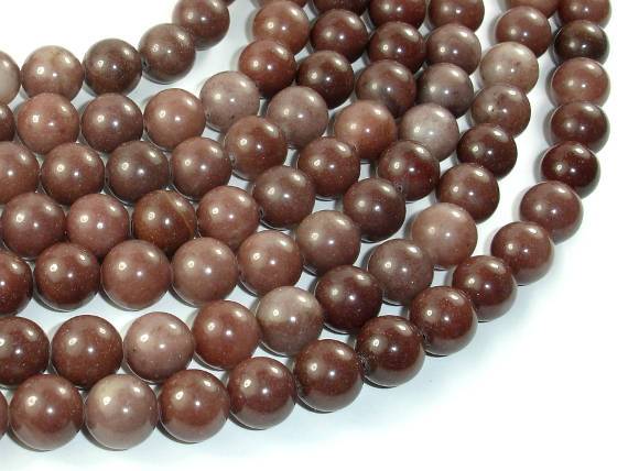 Purple Aventurine Beads, 10mm Round Beads-Gems: Round & Faceted-BeadBeyond