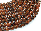 Gold Blue Sand Stone Beads, 10mm Round Beads-Gems: Round & Faceted-BeadBeyond