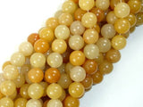 Yellow Aventurine Beads, 8mm(8.5mm) Round Beads-Gems: Round & Faceted-BeadBeyond