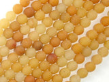 Matte Yellow Aventurine Beads, 6mm, Round Beads-Gems: Round & Faceted-BeadBeyond
