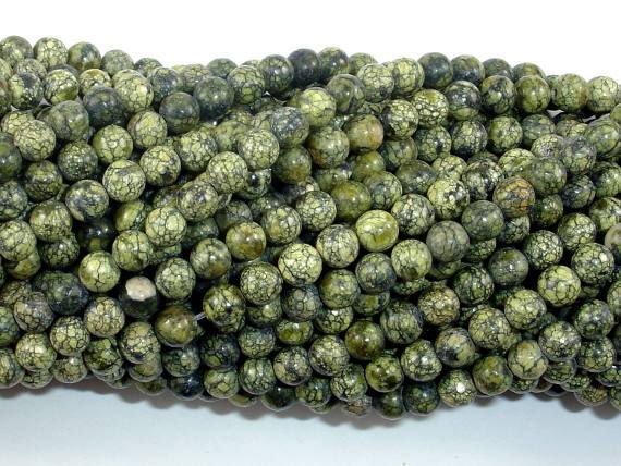 Russian Serpentine Beads, 4mm Round Beads-Gems: Round & Faceted-BeadBeyond