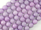 Jade Beads, Lavender, 10mm Faceted Round-Gems: Round & Faceted-BeadBeyond