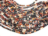 Banded Agate Beads, Sardonyx Agate Beads, 6mm(6.3mm) Round-Agate: Round & Faceted-BeadBeyond