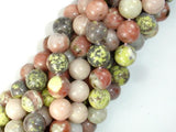 Spicy Jasper Beads, Plum Blossom Jasper, 10mm Round-Gems: Round & Faceted-BeadBeyond