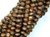 Tibetan Agate, 6mm Round Beads-Agate: Round & Faceted-BeadBeyond