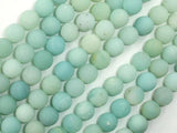 Matte Amazonite Beads, 8mm Round Beads-Gems: Round & Faceted-BeadBeyond