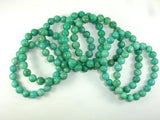 African Amazonite Beads, African Amazonite Bracelet, 9mm, Approx 7.5 Inch-Gems: Round & Faceted-BeadBeyond
