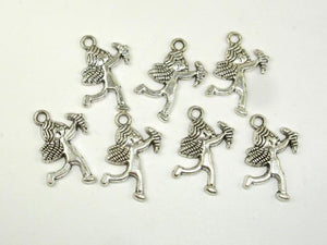 Cupid Charms, Zinc Alloy, Antique Silver Tone 20pcs-Metal Findings & Charms-BeadBeyond