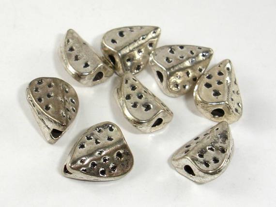 Metal Spacer, Zinc Alloy, Antique Silver Tone 20pcs-Metal Findings & Charms-BeadBeyond