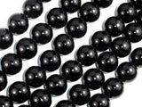 Black Onyx Beads, 14mm Round-Gems: Round & Faceted-BeadBeyond