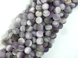 Matte Amethyst Beads, Dog Tooth Amethyst, Round, 6mm-Gems: Round & Faceted-BeadBeyond