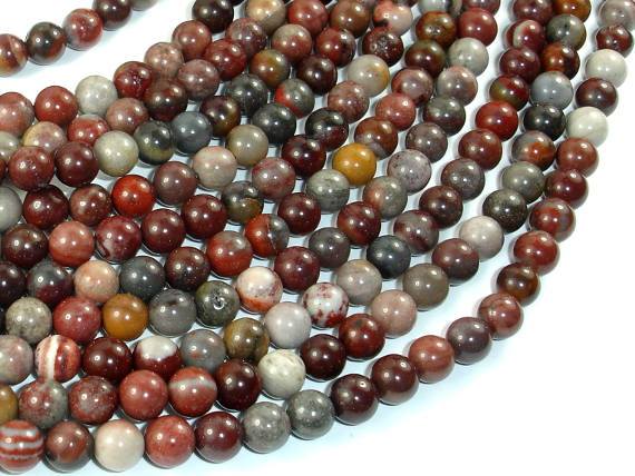 Fantasy Jasper Beads, 6mm Round Beads-Gems: Round & Faceted-BeadBeyond