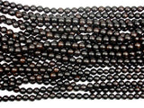 Black Sandalwood Beads, 10mm Round Beads-Wood-BeadBeyond