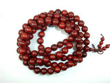 Red Sandalwood Beads, 10mm Round Beads-Wood-BeadBeyond
