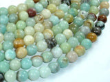 Amazonite Beads, Round, 8mm, 15.5 Inch-Gems: Round & Faceted-BeadBeyond