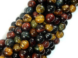 Tiger Eye Beads, 3 color, 8mm-Gems: Round & Faceted-BeadBeyond
